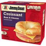 Salutem Vita - Ham & Cheese Croissant Sandwich Breakfast Delight, Frozen Meal Gift Set - Pack of 14