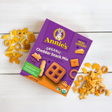 Annie's Cheddar Snack Mix With Assorted Crackers and Pretzels, Made with Real Cheese, 9 oz