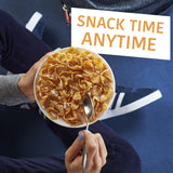 Frosted Flakes Breakfast Cereal, 8 Vitamins and Minerals, Kids Snacks, Large Size, Original, 19.2oz Box (1 Box)