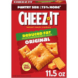 Cheez-It, Baked Snack Cheese Crackers, Reduced Fat Original, Made with 100% Real Cheese, 11.5oz Box