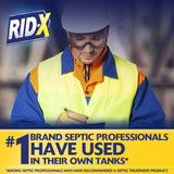 RID-X Septic Tank Treatment Platinum Liquid - 3 Month Supply - Our Best Formula with x2 More Waste Reduction
