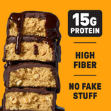 JUNKLESS Protein Bars Variety Pack | Chocolate Peanut Butter, PB Chocolate Brownie, Birthday Cake & Choc Chip Cookie Dough | 15g Protein, No Added