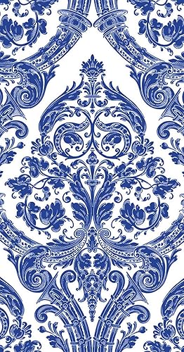 Boston International Guest Towels Disposable Paper Hand Towels Bathroom Decor Party Supplies Decorative Blue Pk 32