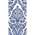 Boston International Guest Towels Disposable Paper Hand Towels Bathroom Decor Party Supplies Decorative Blue Pk 32