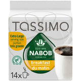 Tassimo Nabob 14 T Discs - Breakfast Blend - extra large size (123g / 4.3oz)