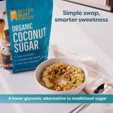 BetterBody Foods Organic Coconut Sugar, Gluten-Free, Non-GMO, Low Glycemic Sugar Substitute, 3.5 lbs, 56 ounces