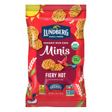 Lundberg Organic Rice Cake Minis, Gluten-Free, Vegan, Fiery Hot, 5 Ounce