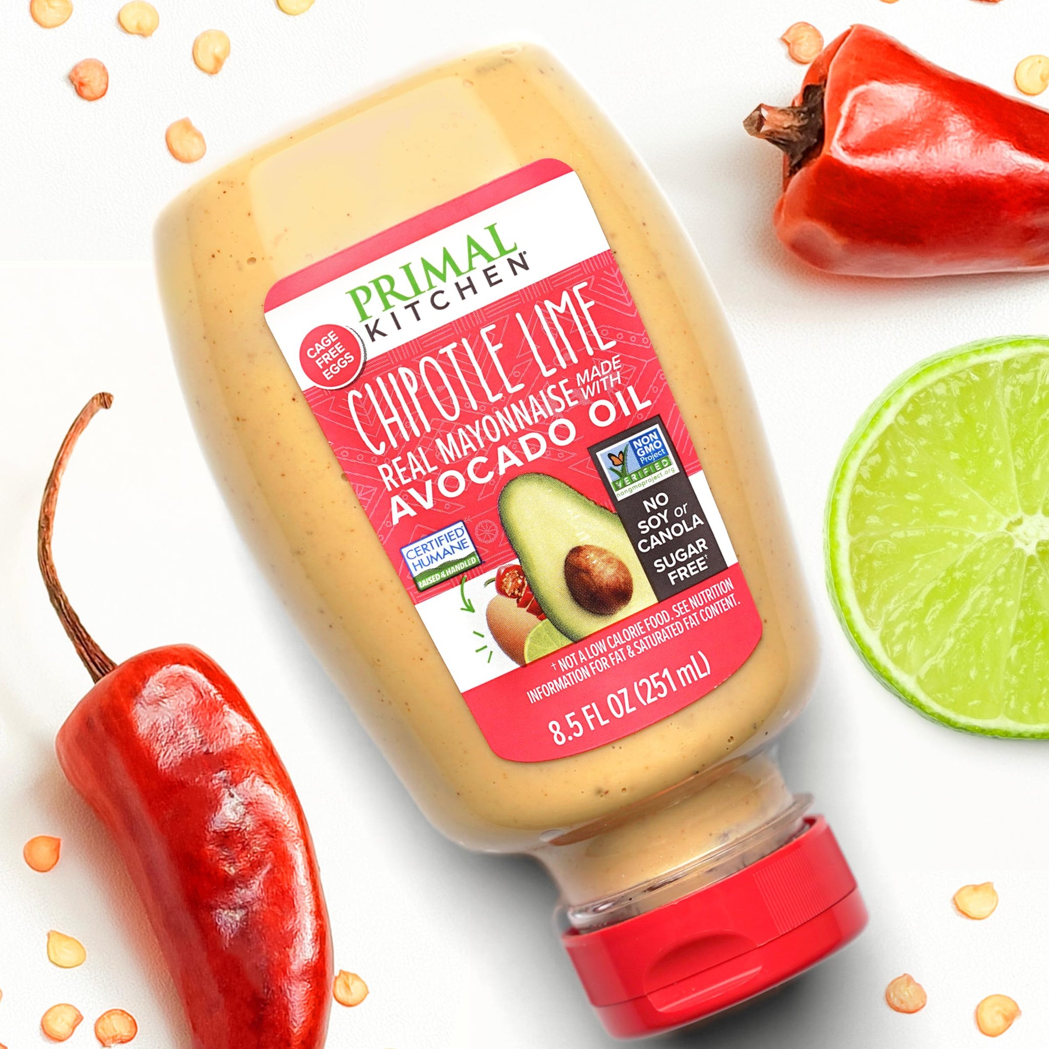 Primal Kitchen Chipotle Lime Mayo Squeeze, 8.5 oz