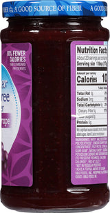 Polaner Sugar Free with Fiber, Grape Jam, 13.5 Ounce
