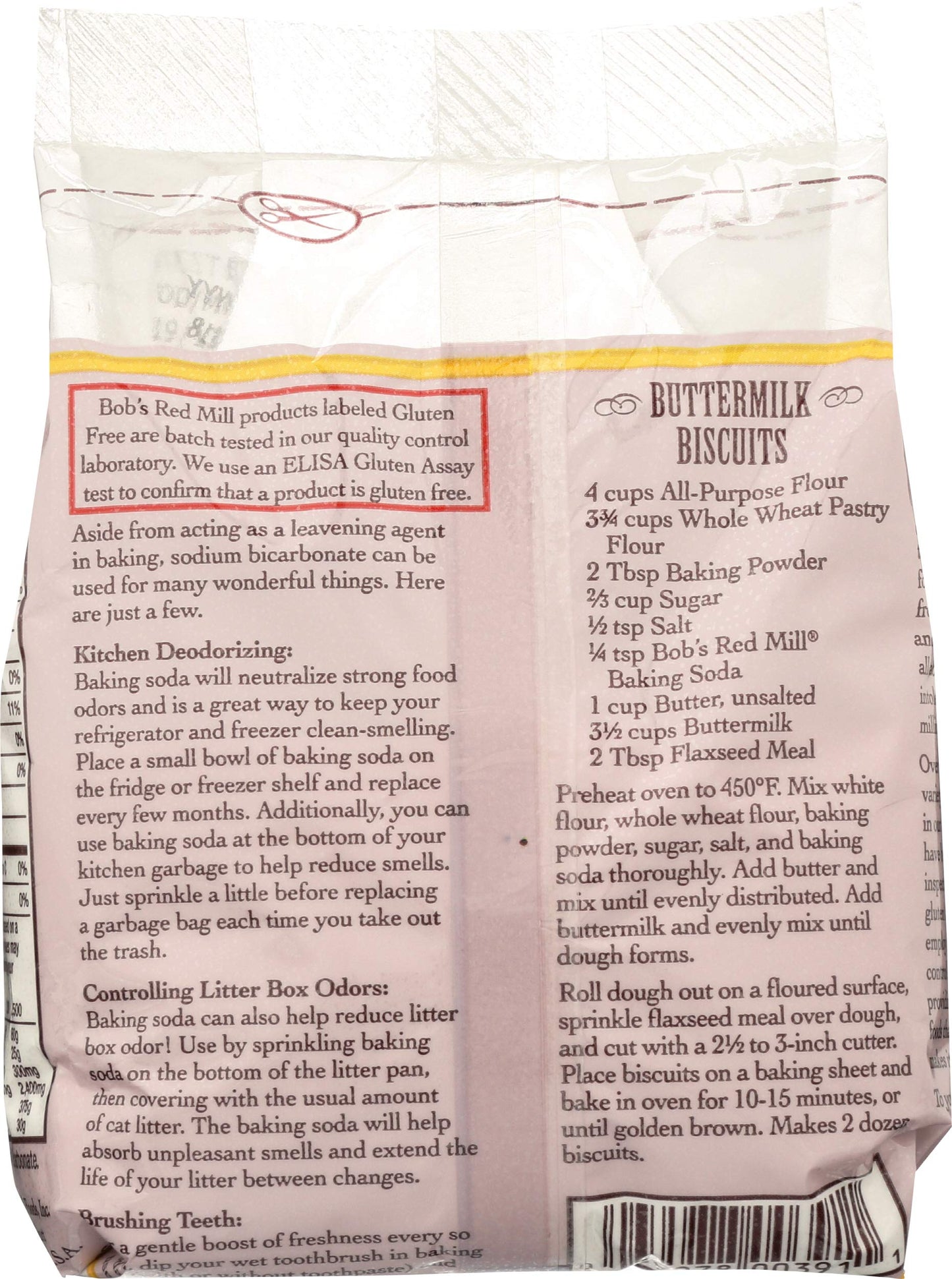 Bob's Red Mill Baking Soda, 16oz (Pack of 1)