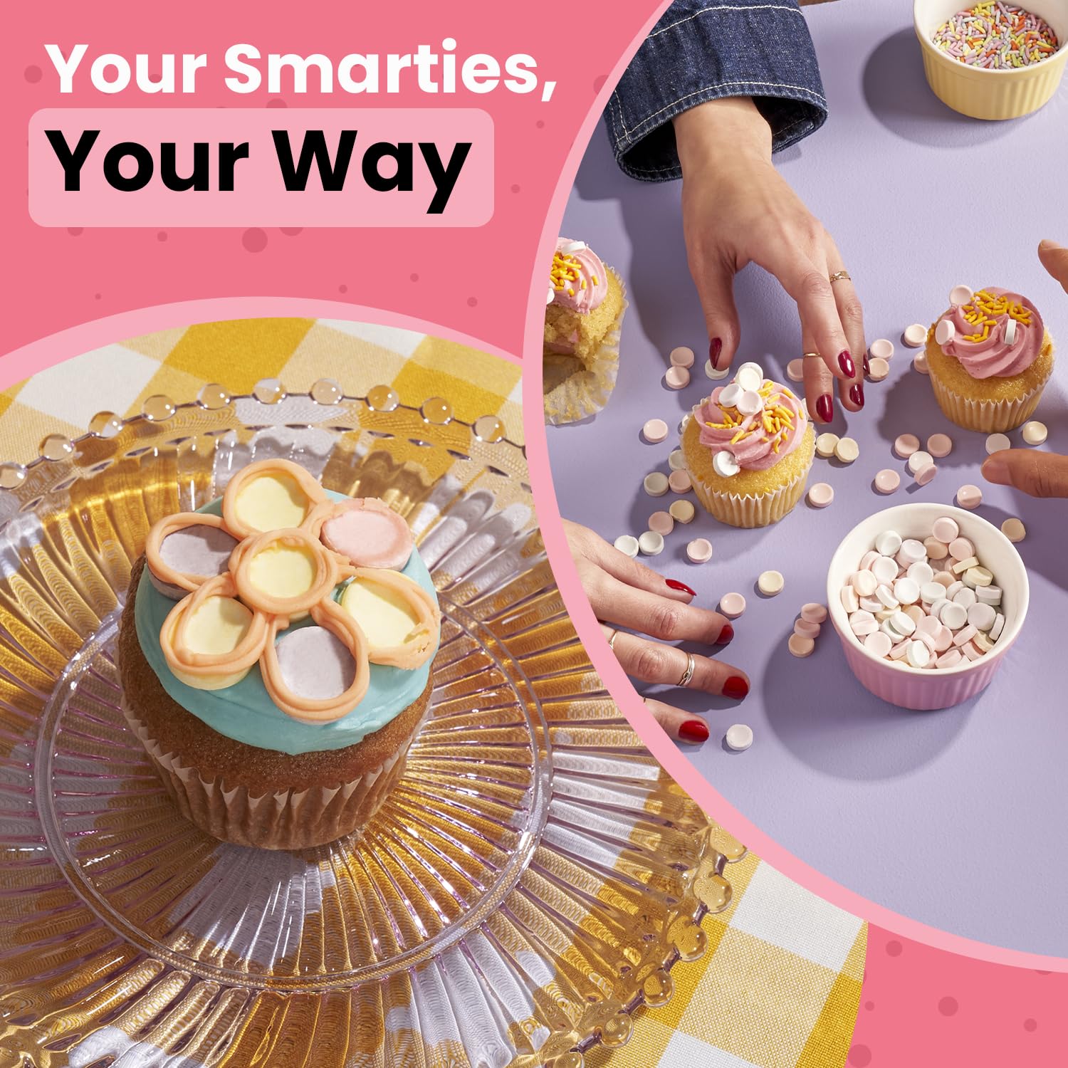 Smarties Candy Bulk Rolls Original Flavor - Gluten & Vegan Free - Classic Sweetness From Family Owned Company Since 1949, Peanut Free & Dairy Free