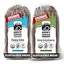 Happy Campers Variety Pack Gluten Free Bread, White Whole Grain and Hemp Multi-Seed, Non-GMO, Vegan, Organic, 16.2-17.4 Oz Loaves (Pack of 2)