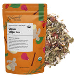 Heavenly Tea Leaves Organic Ginger Jazz, Bulk Loose Leaf Tea and Herb Blend, 1 Lb. (Approx. 200 Servings) - Delicious Hot or Iced, Blend of Licorice