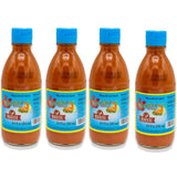 Hot Sauce Bundle - Includes 4 Bottles of Hot Sauces Valentina Blue Label (Mariscos), 8.4 Fl oz each, 33.6 Oz Total by Valentina - Authentic Mexican