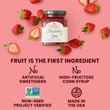 Stonewall Kitchen Strawberry Jam, Strawberry Jam Preserves, 12.5 Ounces