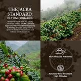 Dancing Moon 100% Pure Jamaica Blue Mountain® WHOLE BEAN Coffee - 8 oz Medium Roast