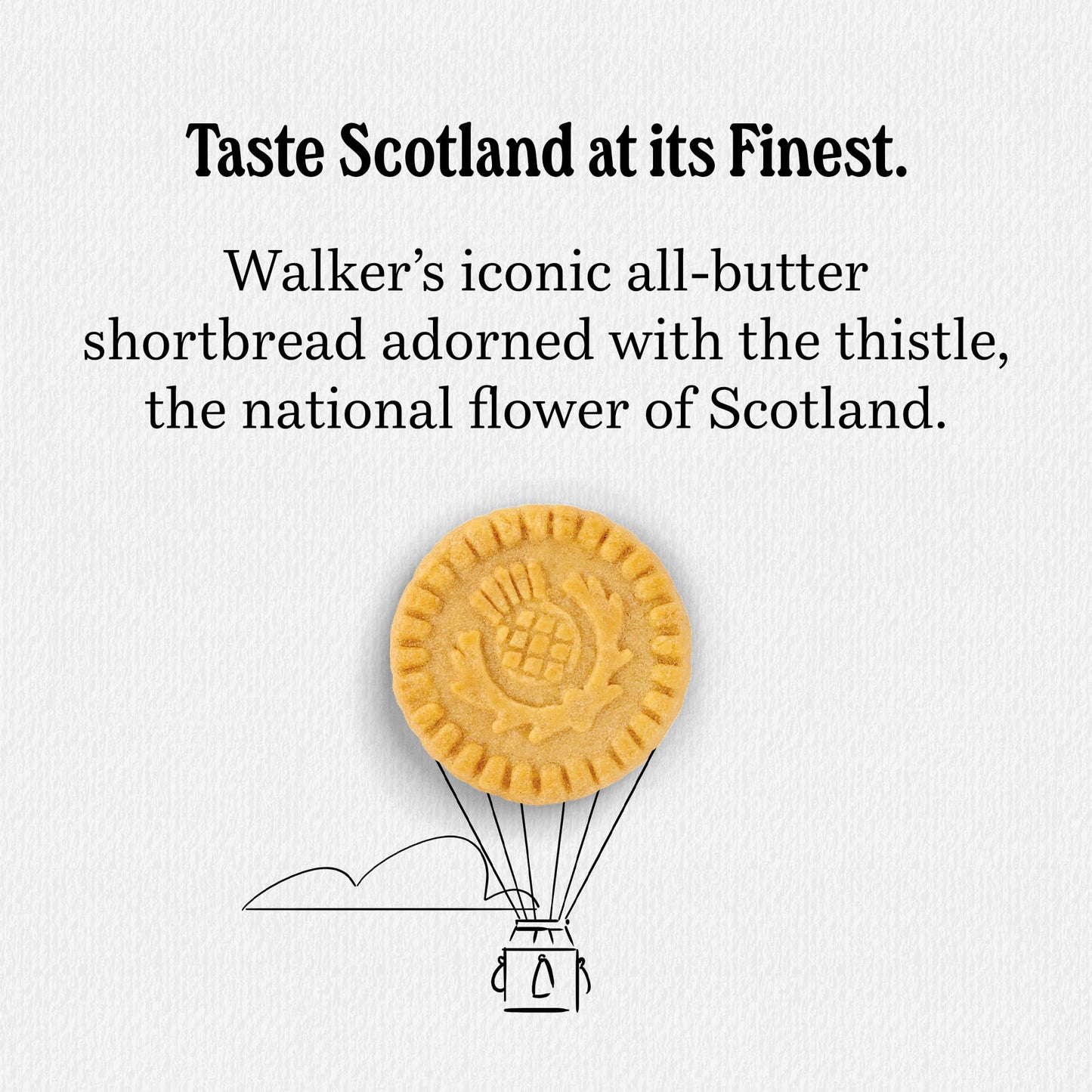 Walker's Shortbread Rounds, Pure Butter Shortbread Cookies, 5.3 Oz Box (Pack of 4)