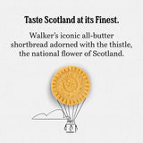 Walker's Shortbread Rounds, Pure Butter Shortbread Cookies, 5.3 Oz Box (Pack of 4)