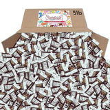 Chocolate Bars - Mini Bars Individually Wrapped Bulk Chocolate - Chocolate Bars for Party, Goodie Bag, Holidays, Valentine's - Kosher, No Gluten (Milk