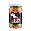 Pork King Good Spicy Cajun Low Carb Keto Diet Pork Rind Breadcrumbs!Perfect For Ketogenic, Paleo, Gluten-Free, Sugar Free and Bariatric Diets