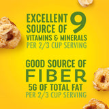 Cheerios Granola, Apple Cinnamon, Good Source of Fiber, Excellent Source of 9 Vitamins and Minerals, 10 oz