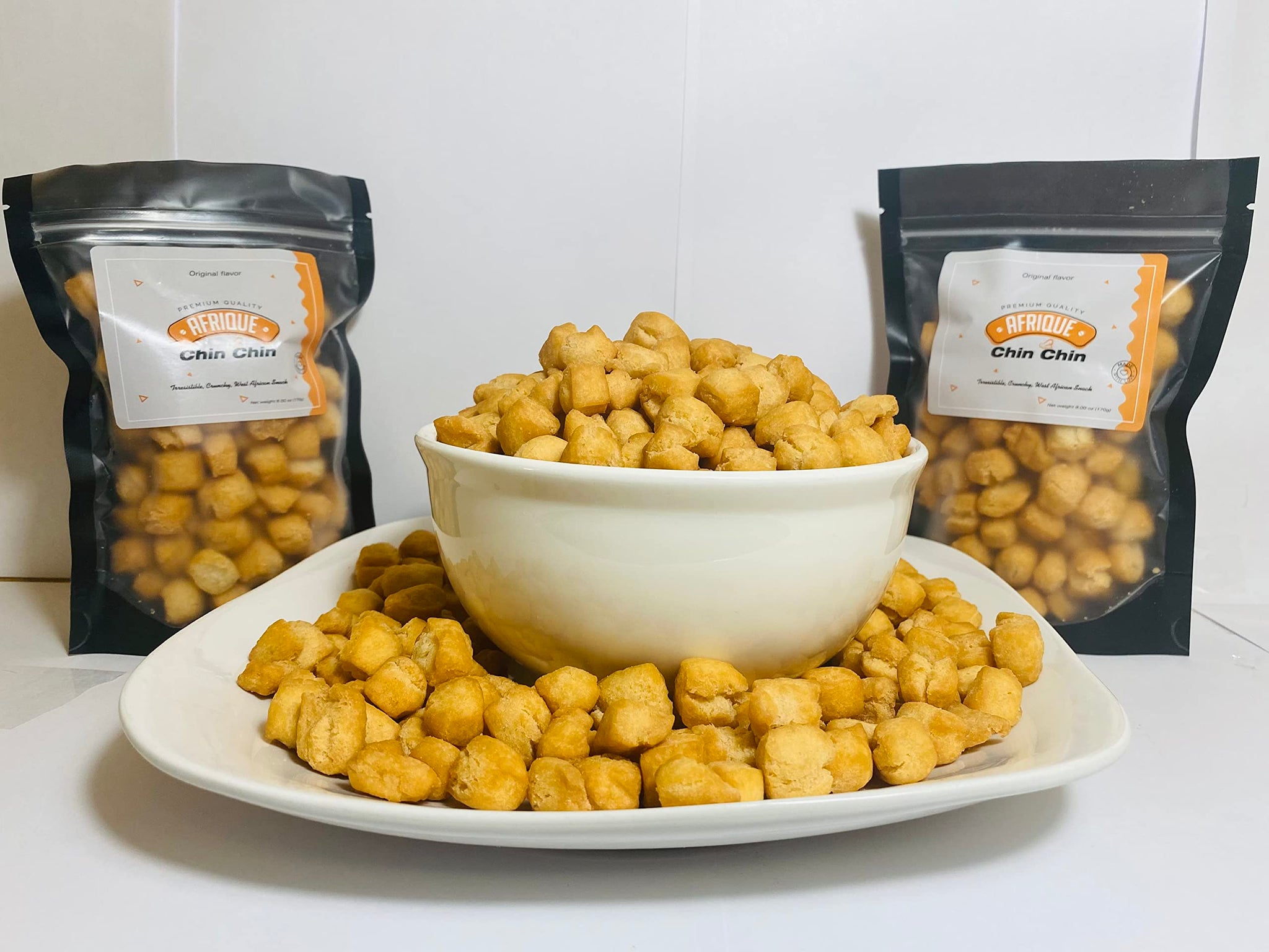 Cookies Afrique ChinChin Delicious and Crunchy (6oz/170g), 170.0 grams, 6.0 Ounce, 1