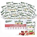 bfruitful Freeze-Dried Strawberry Banana, Freeze Dried Fruit Mix for Kids or Adults, Fresh Fruit Bites, No Sugar Added & Vegan, Kosher, Non GMO, 0.56