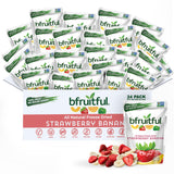 bfruitful Freeze-Dried Strawberry Banana, Freeze Dried Fruit Mix for Kids or Adults, Fresh Fruit Bites, No Sugar Added & Vegan, Kosher, Non GMO, 0.56
