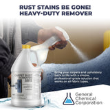 CarpetGeneral Rust Remover 5815 - Heavy Duty Rust & Stain Remover for Household Cleaning, Expertly Treats and Cares for Furniture, Kitchen Surfaces