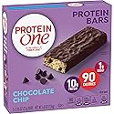 Protein One Chocolate Chip Protein Bars, GLP-1 Friendly, 5 Ct, 4.8 oz