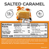 Power Crunch Protein Energy Wafer Bars, Salted Caramel, 1.4 Ounce (12 Count)