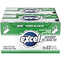 Excel White Sugar-Free Gum, Spearmint, 12 Count