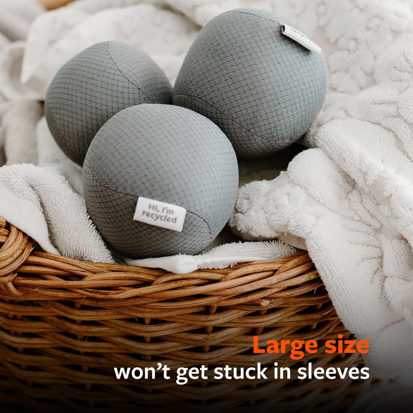 Full Circle Loads of Fun Anti-Static Dryer Balls - Reusable Alternative to Fabric Softener and Laundry Dryer Sheets, Removes Static, Quiter & Lasts