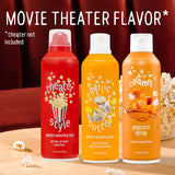Winona Pure Popcorn Spray, Butter Garlic & Caramel, Seasoning for Snacks & Meals, 5 oz, 3 Pack