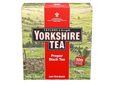 Yorkshire Tea, Red, Black Tea, String and Tagged Bags, 100 Count (Pack of 1), Refreshing, Satisfying, and Strong, Classic British Breakfast Blend
