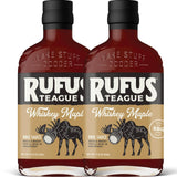 Rufus Teague Whiskey Maple BBQ Sauce, Non-GMO, Gluten-Free, 15.25oz, 2 Pack