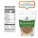 Eden Foods Organic Buckwheat Hulled Whole Grain, 16 OZ