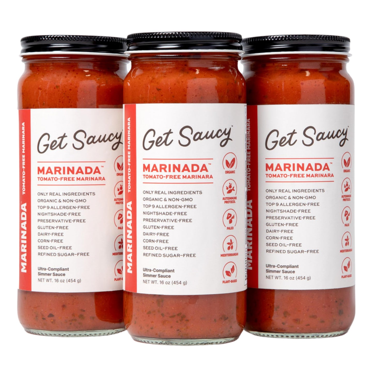 Get Saucy™ Marinada™ Tomato-Free Marinara (3-pack)