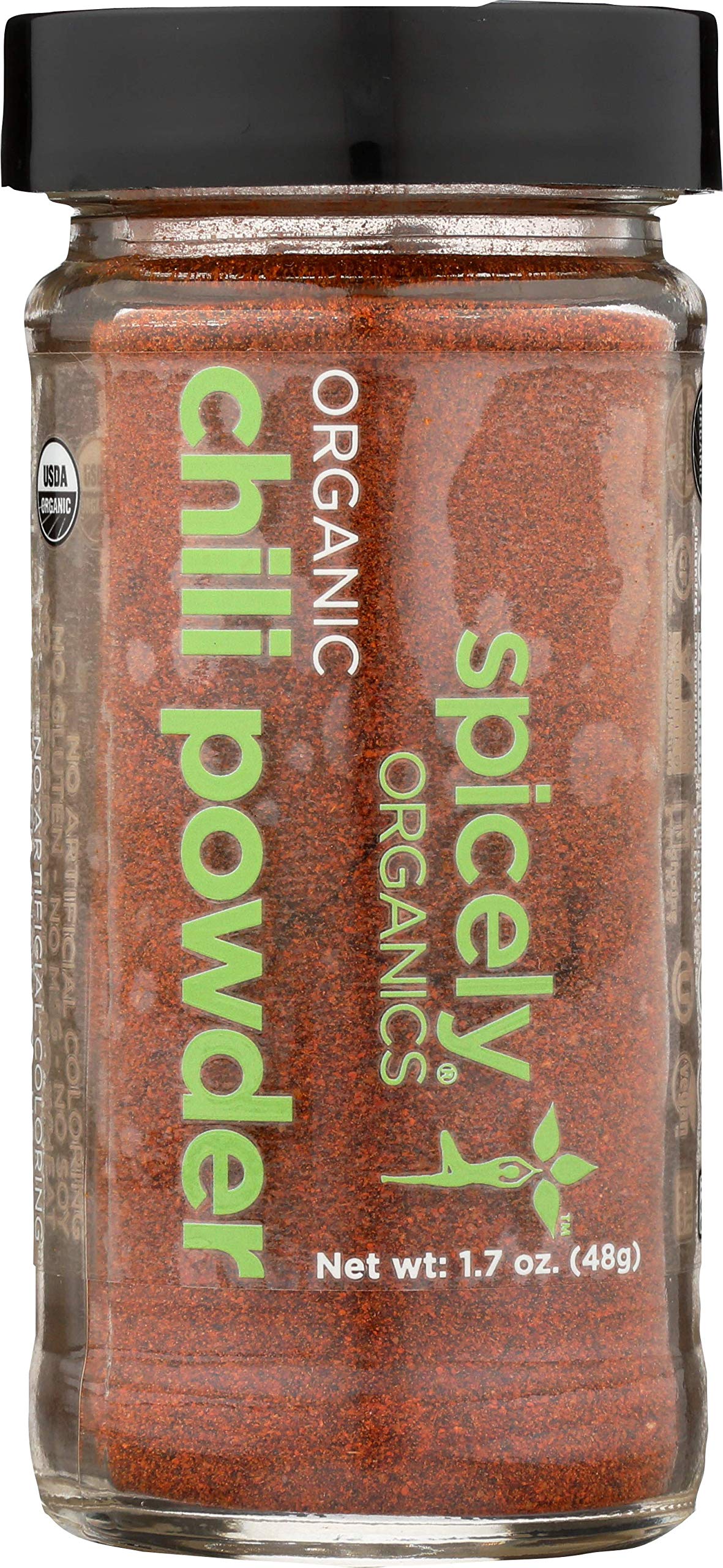 Spicely Organic Chili Powder Salt Free, 1.7 OZ