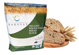 Early Morning Harvest Organic Whole Wheat Bread Flour - Made from Non-GMO Whole Wheat - Stone Ground Flour for Baking and Cooking, Whole Grain