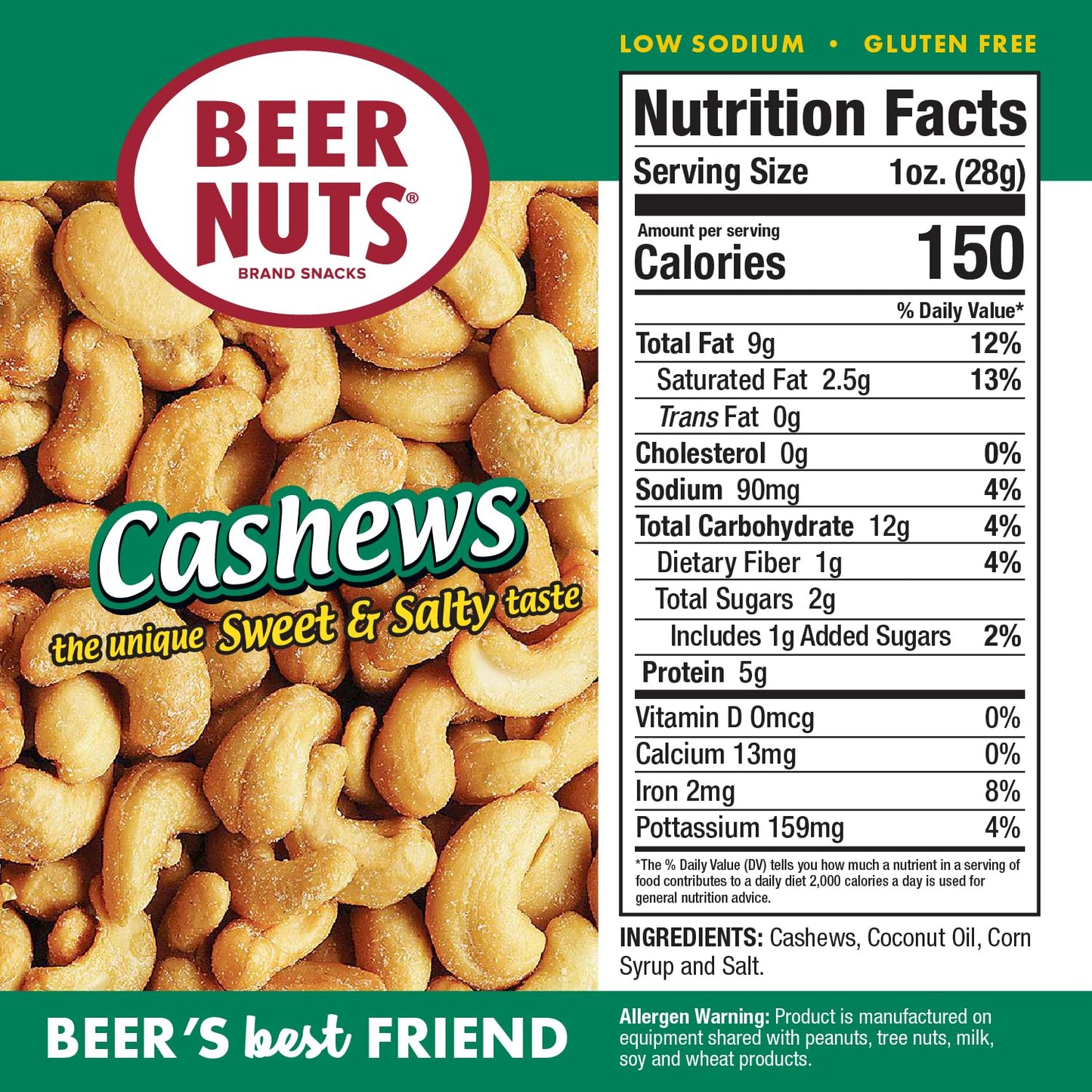 Beer Nuts Cashews, Travel Packs, Crunchy Party Pretzels, Cheese Sticks, Sesame Sticks, Roasted Corn Nuts, & Original Roasted Sweet Glazed Salted