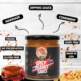 Siam Superb, Spicy Peanut Sauce - Perfect for Noodles, Meats, Rice Seasoning, Dipping, All Purpose Seasoning and Stir Fry Sauce, Marinade, Gluten