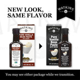 Watkins All Natural Original Gourmet Pure Vanilla Bean Paste, 2 oz.