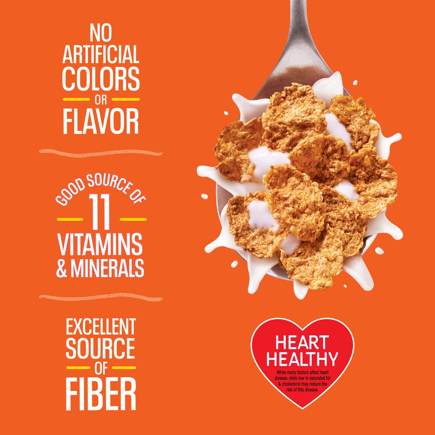 Kellogg's Complete Bran Breakfast Cereal, Fiber Cereal, Family Breakfast, Original, 11.6oz Box (1 Box)