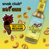 Snak Club x Hot Ones Smoky Sweet Snack Mix, Spicy Snacks with Peanuts, Pretzels, Sesame Sticks, Toasted Corn & Cashews, Inspired by Hot Ones Hot