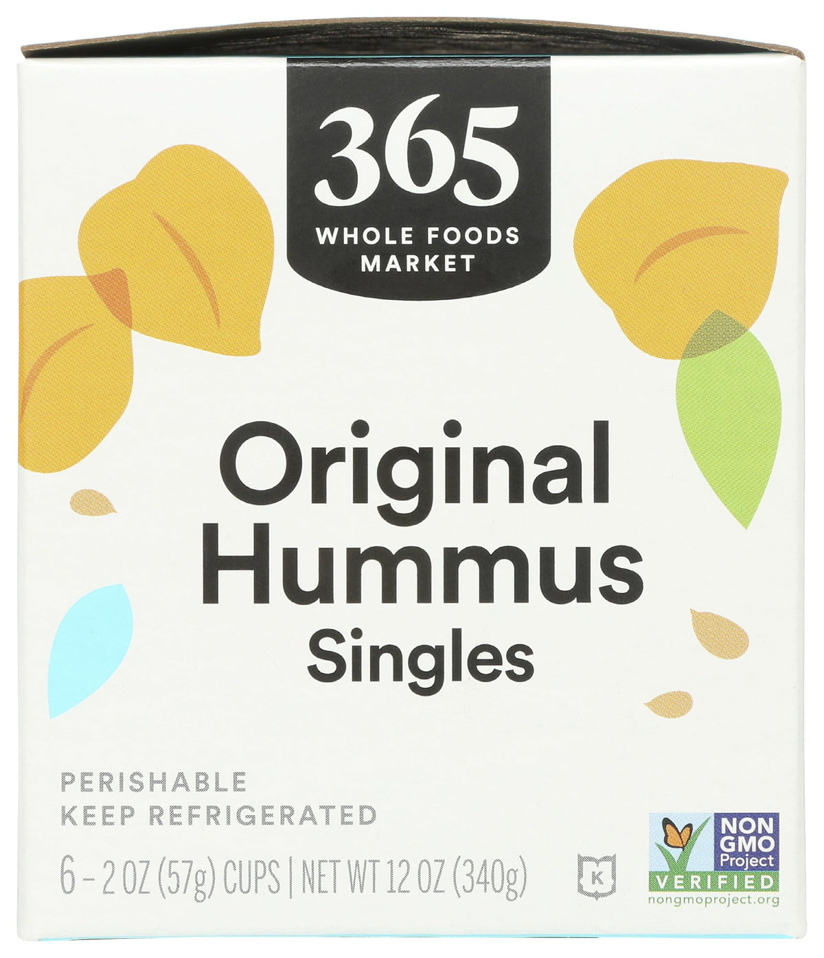 365 by Whole Foods Market Original Single Serve Hummus 6 Count, 12 OZ