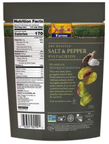 Setton Farms Naturally Seasoned Pistachio Kernels, Salt and Pepper, No Shell Pistachios, Certified Non-GMO, Gluten Free, Vegan and Kosher, 5 oz