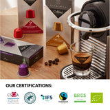 Cellini Caffè Mixed Variety Aluminum Nespresso Pods, 8 Distintive Italian Flavors, 100% Nespresso Original Machine Compatible, 80 Count, Medium