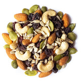 Organic Raw Seeds, Nuts and Raisins Mix, 1 Pound - Raw and Non-GMO Trail Mix Contains Walnuts, Almonds, Cashews, Hazelnuts, and Raisins. Vegan