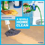 Mr. Clean All Purpose Cleaner, Floor Cleaner for Mopping Home, Bathroom, & Kitchen, Cleaning Liquid for Mop & Bucket, Cleaning Supplies, Multi-Surface